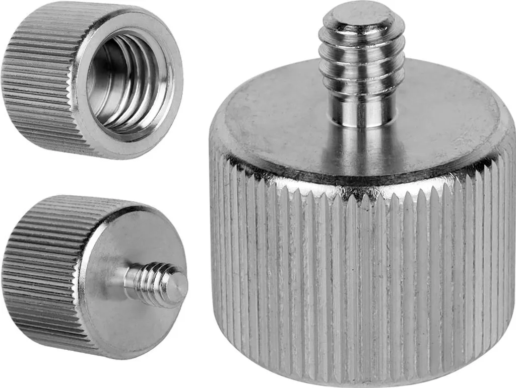Bague de réduction trépied 5/8 femelle vers 1/4 mâle en aluminium