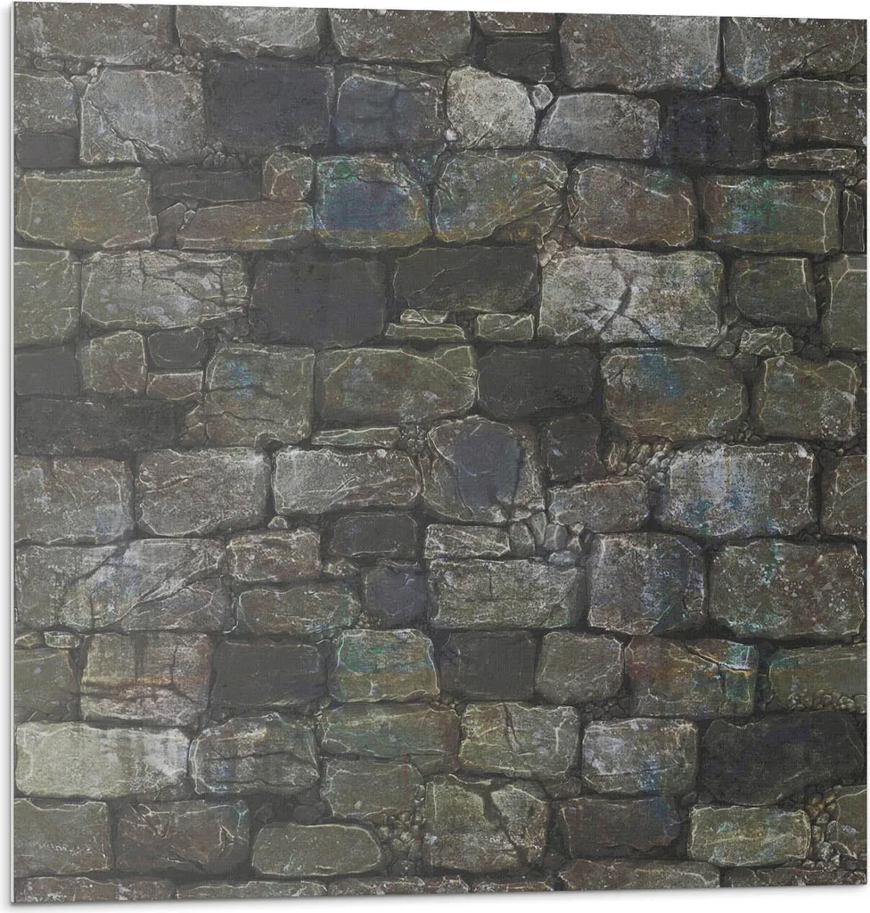 Piastrelle Adesive per Cucina e Bagno - Effetto Pietra 9 pz 30x30