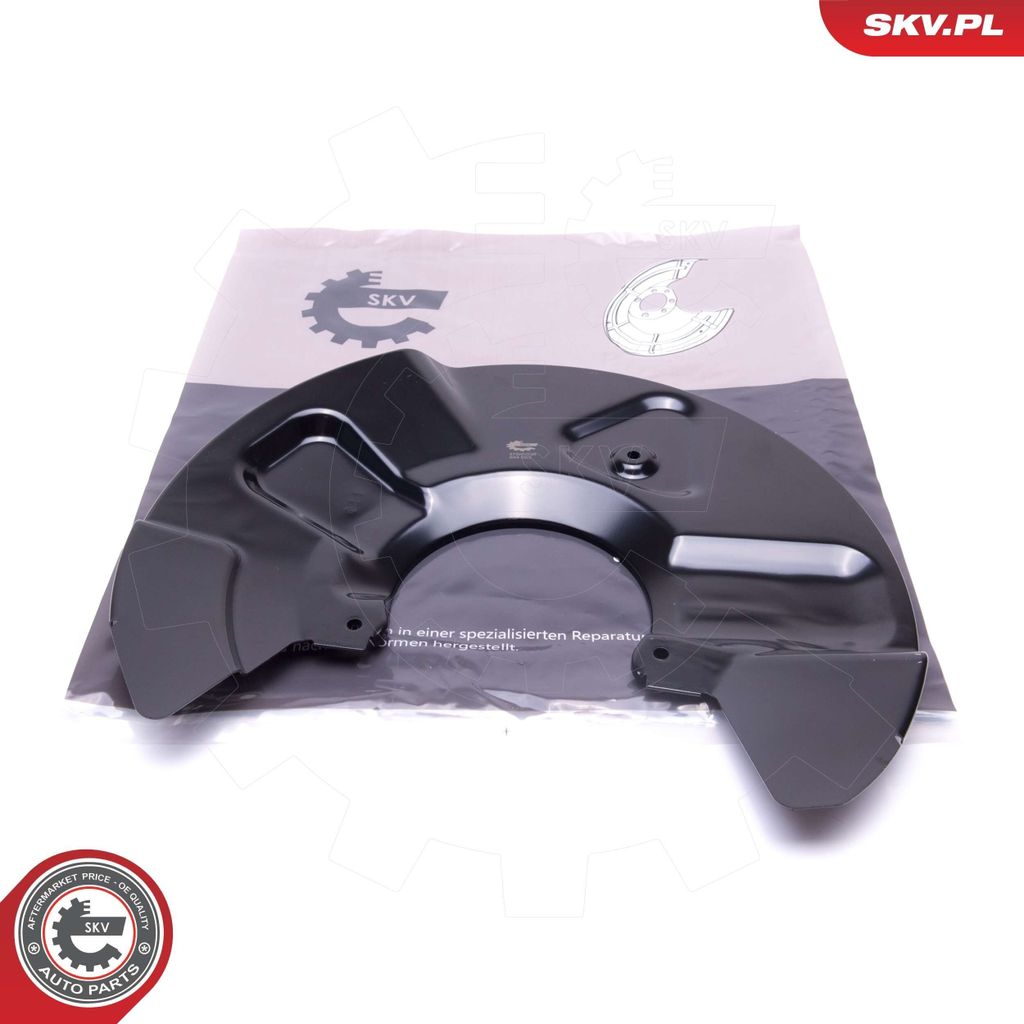 ESEN SKV Spritzblech Bremsscheibe für VW Transporter V Bus (7HB, 7HJ, 7EB, 7EJ, 7EF, 7EG, 7HF, 7EC) Vorne Rechts 57SKV205 Ankerblech