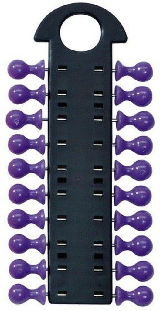 Pinwand/Markierungsnadel-Magazin 8x14mm inkl. 20 Pins Produktbild 