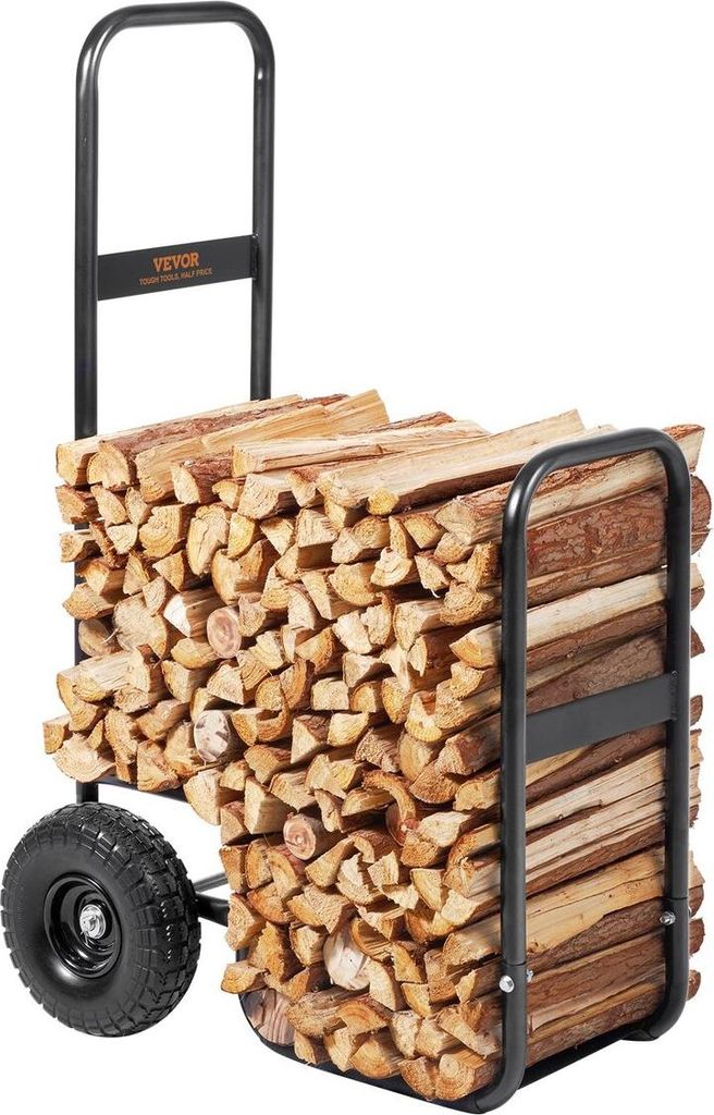 Carrello per legna da ardere, capacità 113,4 kg, Immagine del prodotto 
