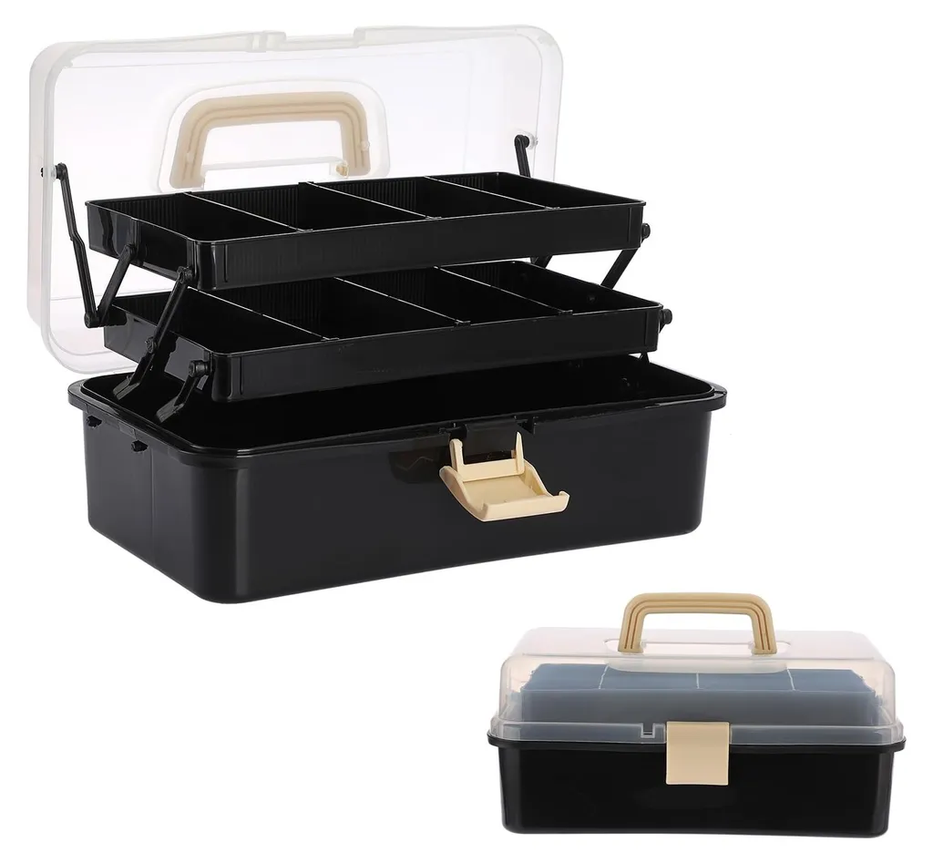 Organiseur multifonctionnel portable en plastique pour bureau et maison
