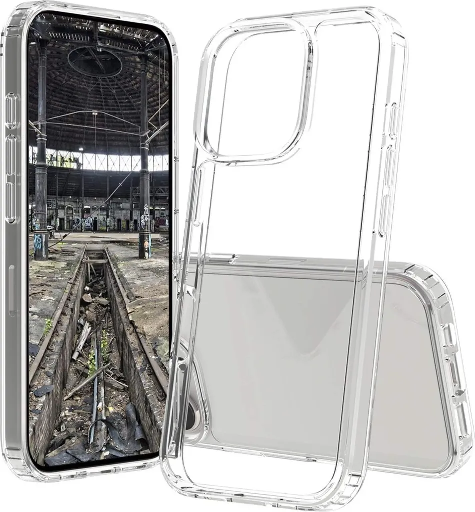 JT Berlin BackCase Pankow Clear pour Apple iPhone 16 Pro Max Transparent