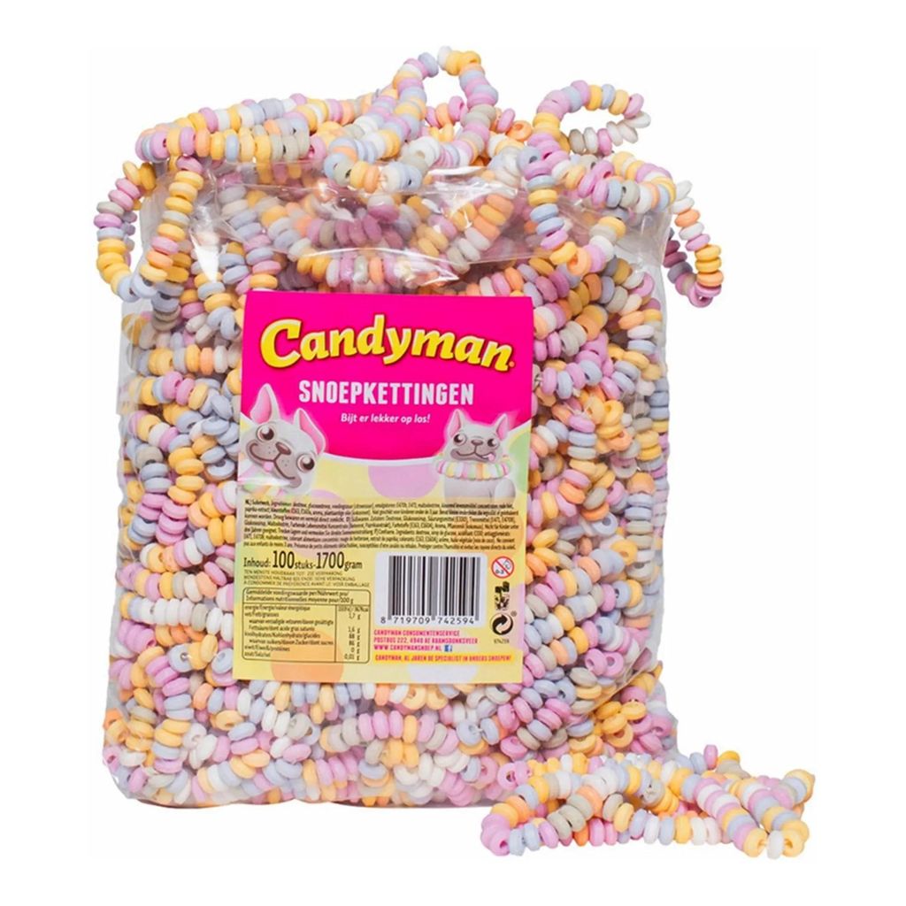 Candyman Bonbon-Halsketten (100 Stück)