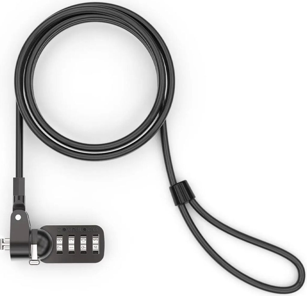 Compulocks T-bar Security Combination Cable Lock - Sicherheitskabelschloss - für Compulocks Universal Tablet Holder