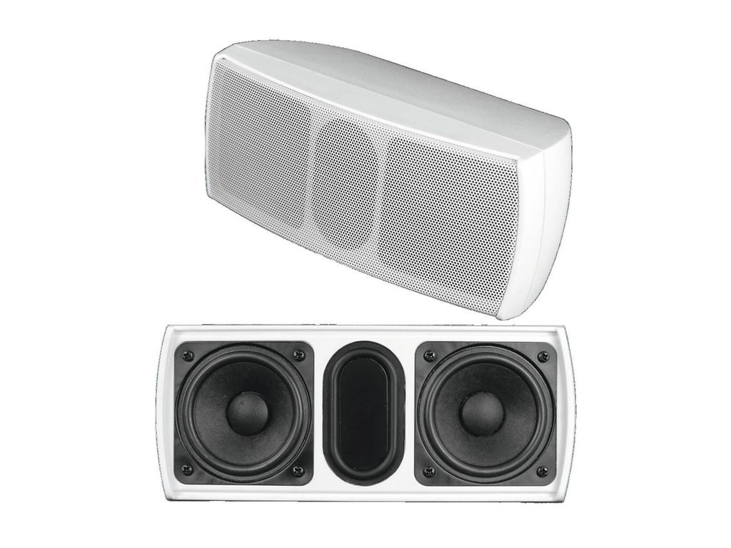 Omnitronic OD-22T - Lautsprecher - für PA-System - 15 Watt - weiß