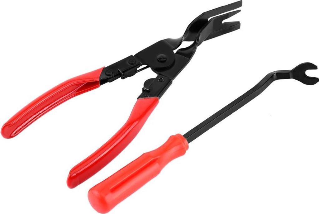 2 PCs Set Car Interior Türpaneel -Trim -Clip -Entfernung Zieh Polsterentferner des Remover -Stangen -Werkzeugs