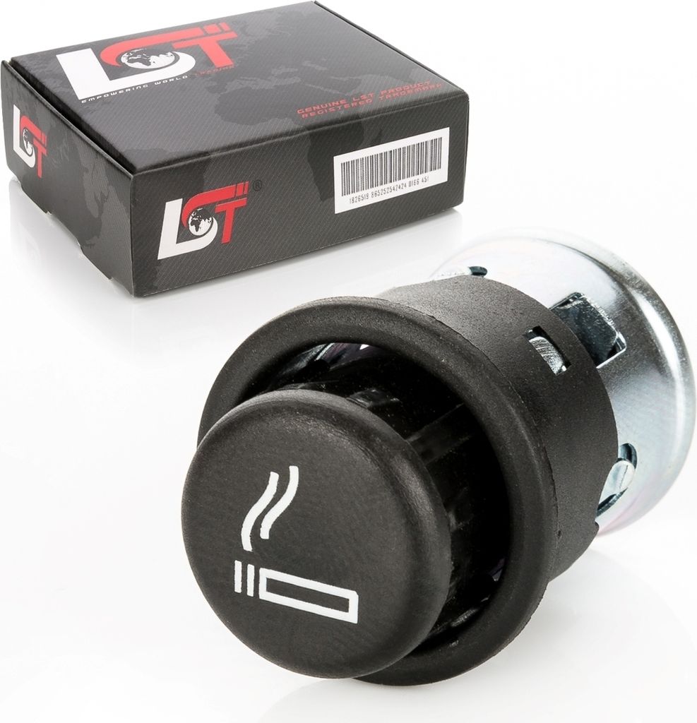 Zigarettenanzünder Steckdose Einsteckbuchse Heizfeder Knopf 12V Ø 20,5 mm für VW