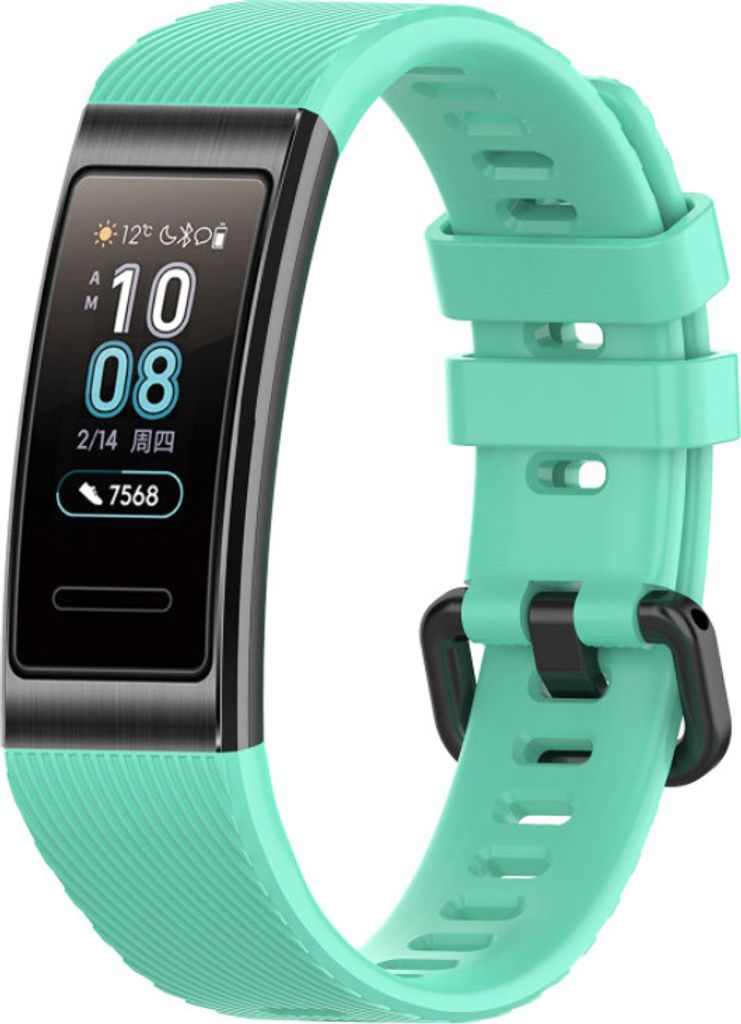Strap-it Huawei Band 3 / 4 Pro Armband Silikon (Aqua)