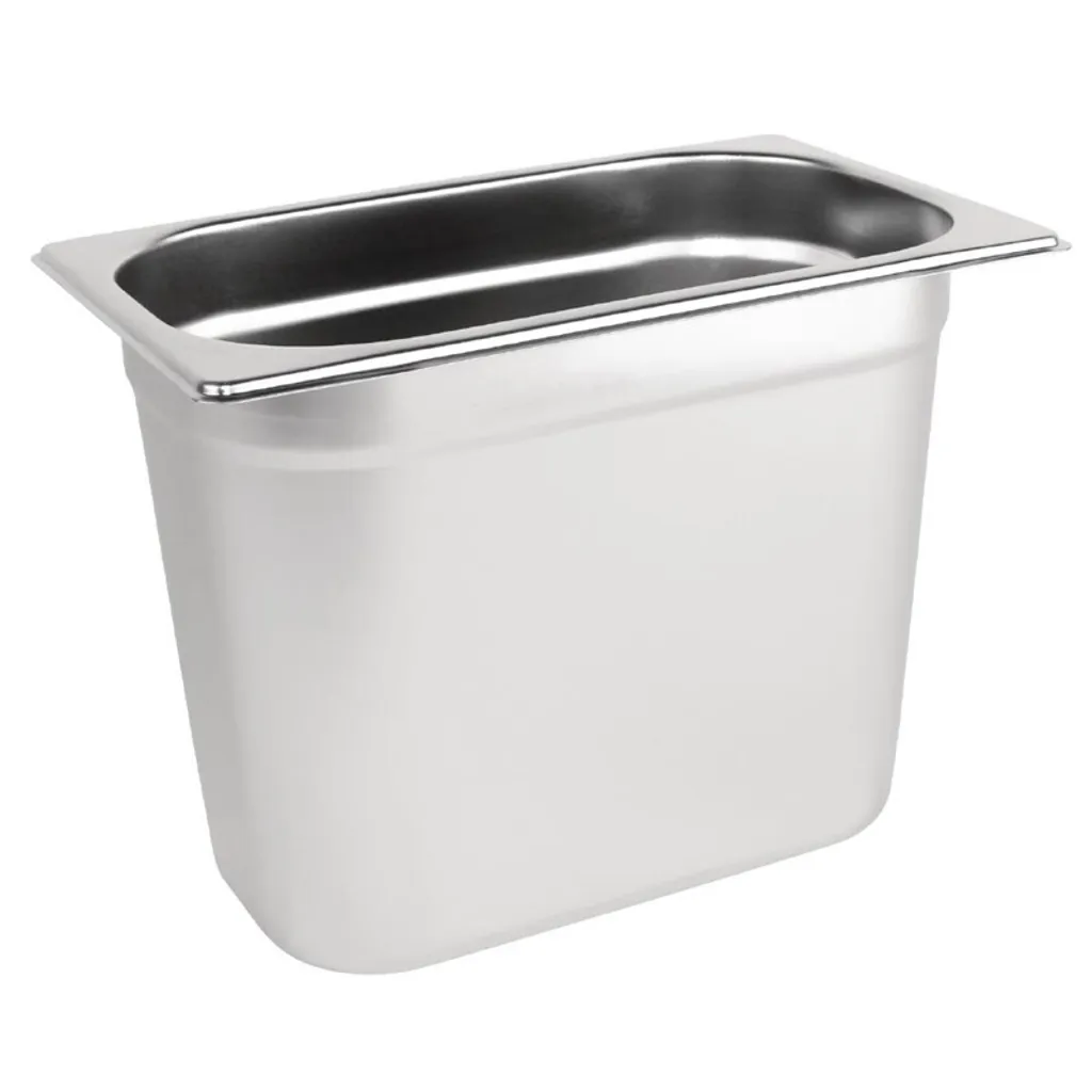 Contenitore Vogue GN 1/4 Acciaio Inox 20cm | Gastronorm Professionale
