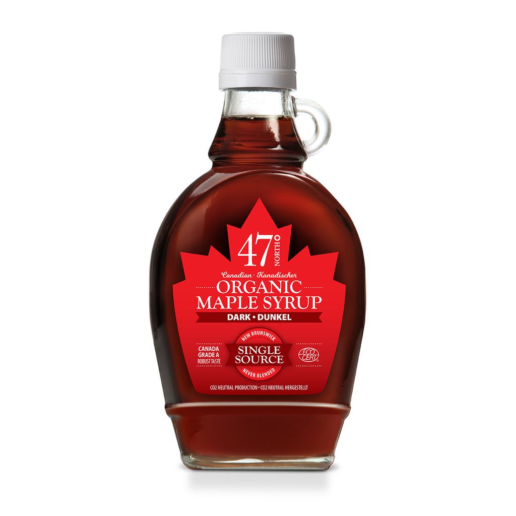 Verpackungsbild 47 North Bio kanadischer Ahornsirup Maple Syrup Dark 250g