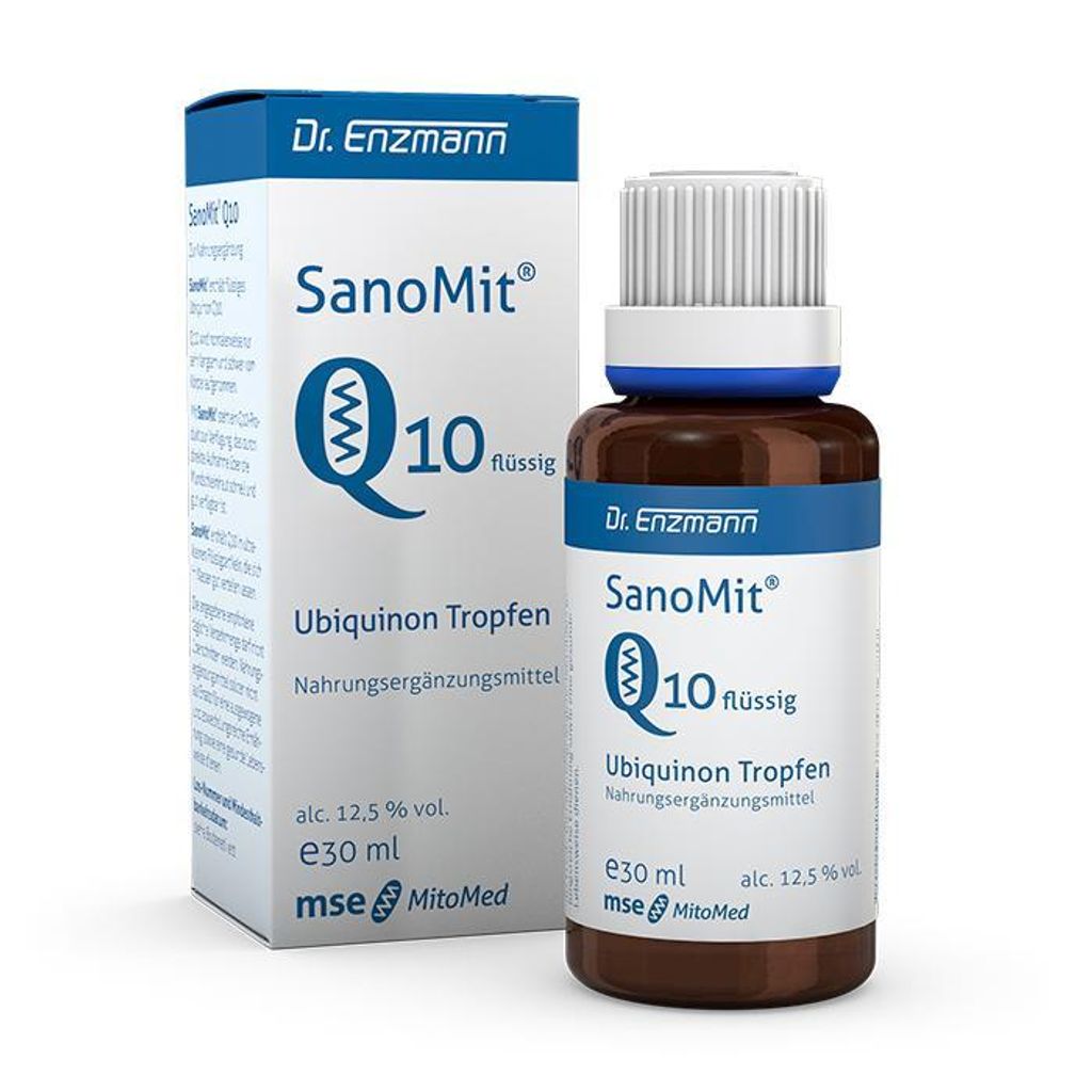 Dr Enzmann SanoMit Q10 flüssig 30ml Ubiquinon - MSE