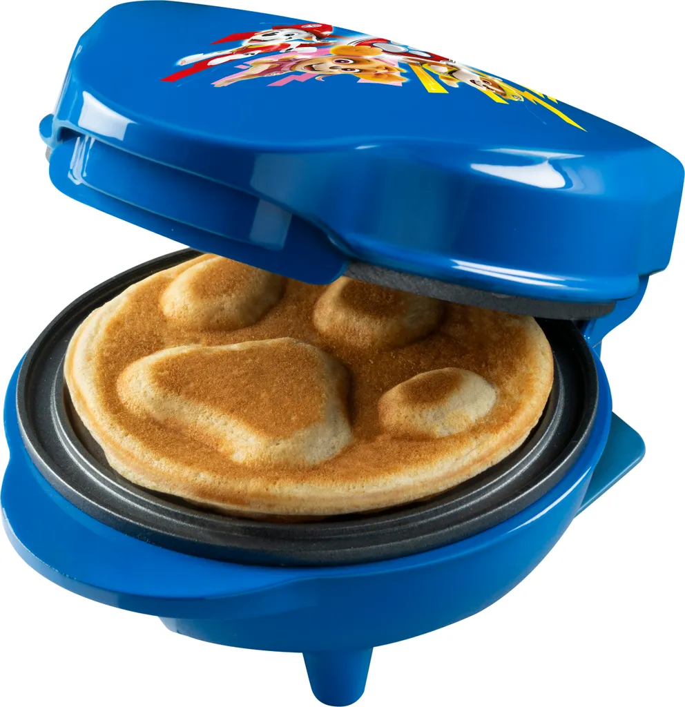 Bestron APP500B Gaufrier Paw Patrol bleu pour gaufres enfant 460W