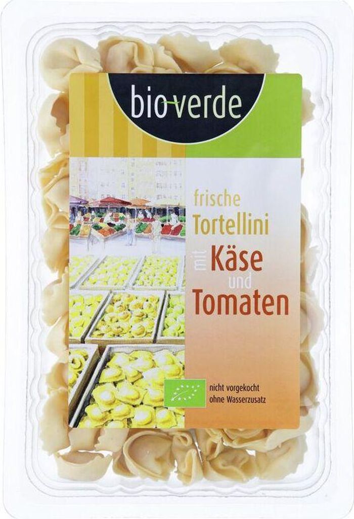 -verde Frische Tortellini mit Kse und Tomaten - - 200g