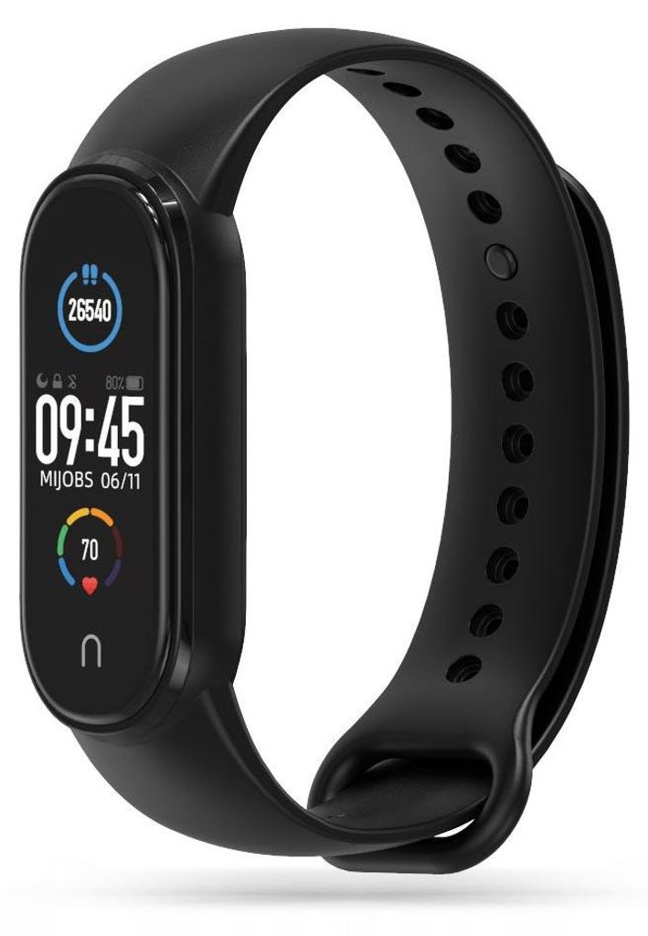 Tech-Protect Pasek Iconband Czarny Do Xiaomi Mi Band 5/6/7 Zdjęcie produktu 