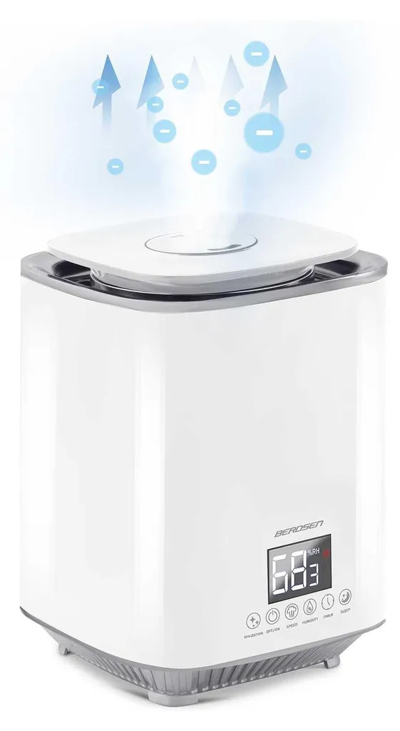 Humidificateur d'air maison Berdsen BD-502 blanc avec diffuseur brume - 10