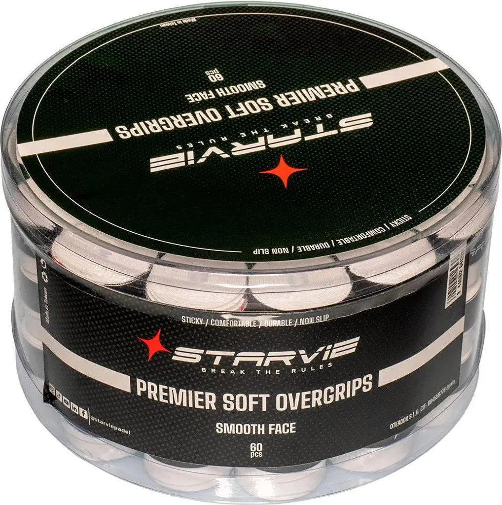 Surgrip Star Vie Tacky Touch Noir pack 25 unités au toucher ultra collant