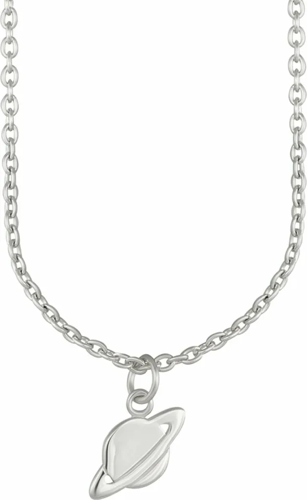 Ciondolo Argento 925 Bianco Minimal 39+5cm - Must-Have Jewelry