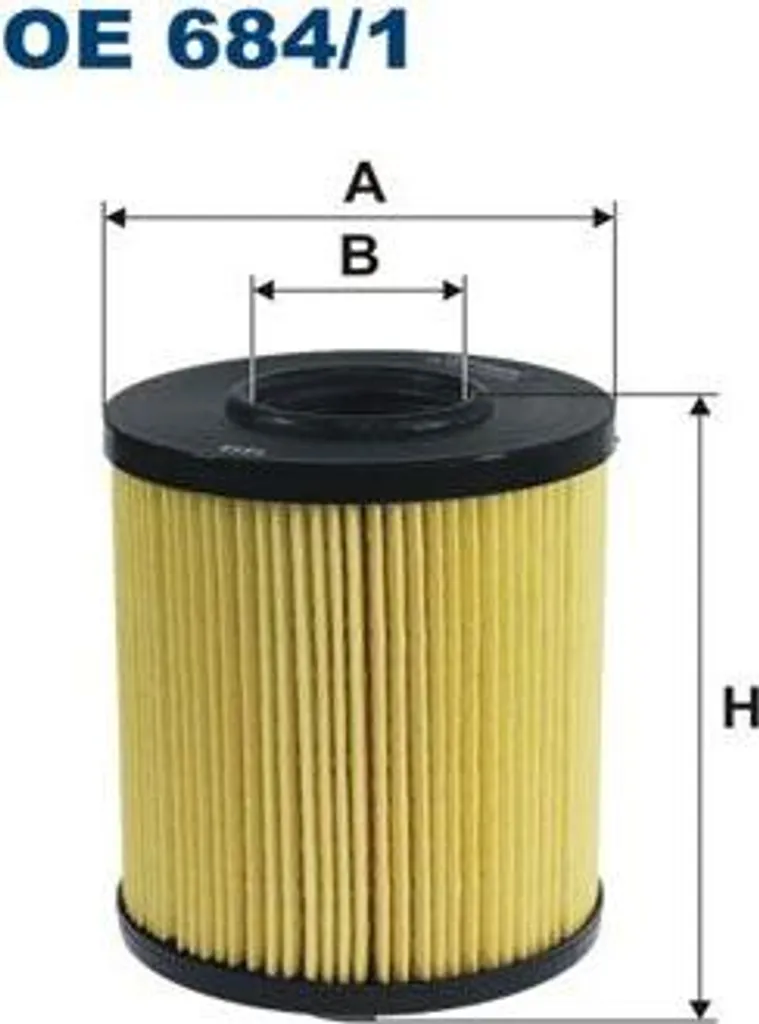 Filtre à Huile OE 98012822 pour Stopper l'Usure Moteur Vel Satis et Espace