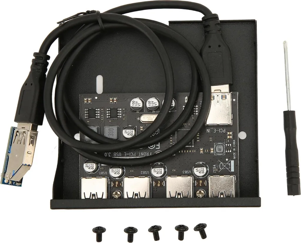 Réparer vos Ports USB Défectueux avec ce Panneau USB 3.0 PCIE 4 Ports