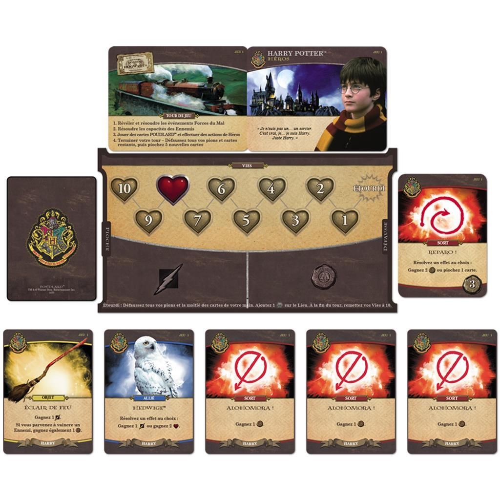 HARRY POTTER Hogwarts Battle - Kooperatives Deck-Building-Spiel - DE