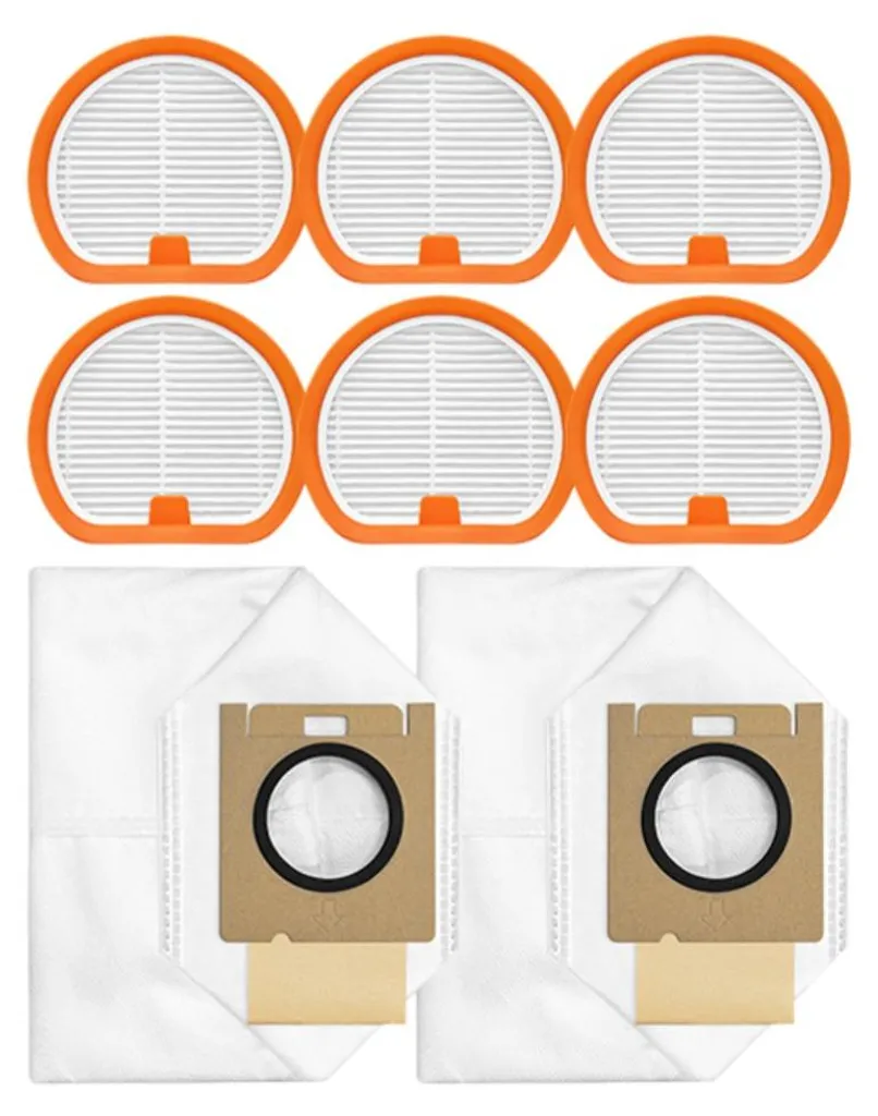 Retrouvez l'aspiration d'origine : 6 filtres et 2 sacs pour robot INF