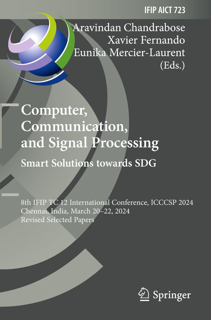 Computer, Communication, and Signal Processing. Smart Solutions Towards SDG