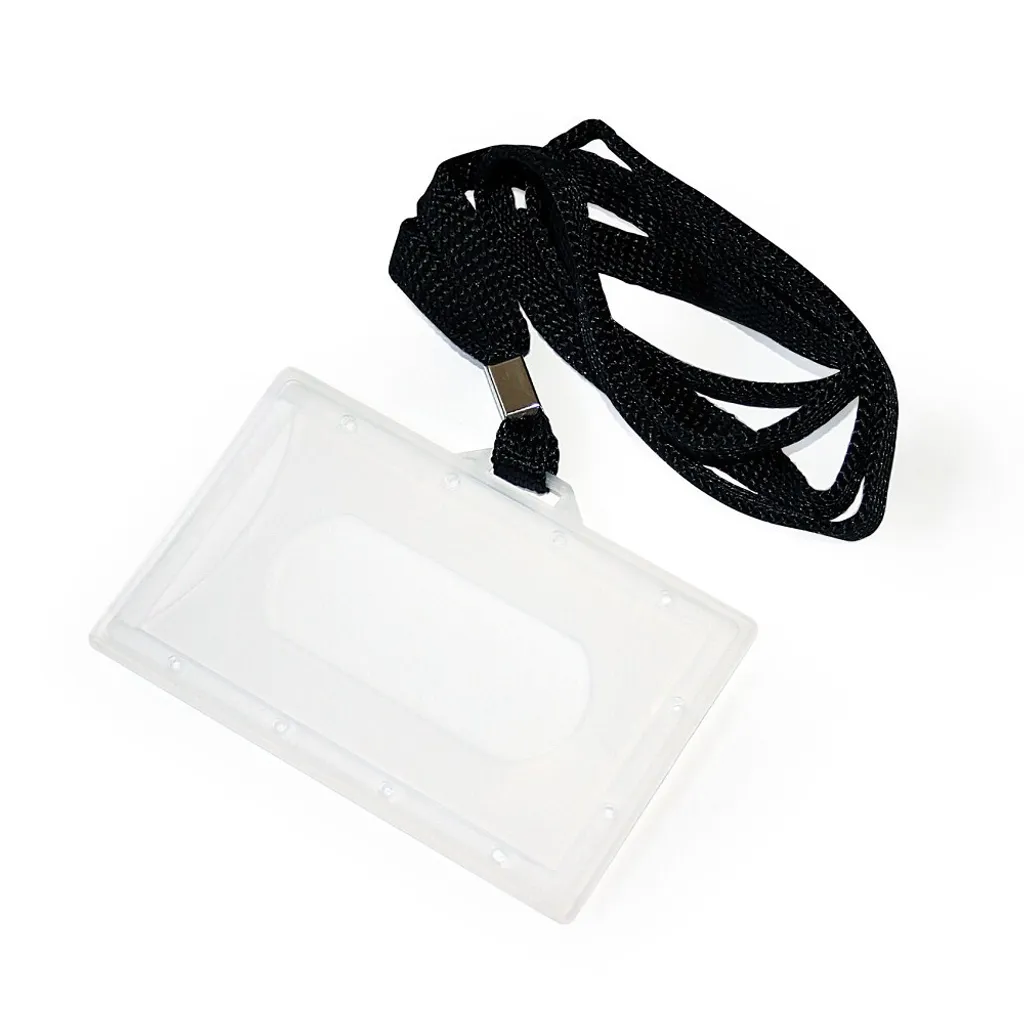 Set 50 Portanome IDS P 54x86mm per Conferenze con Cordino Incluso