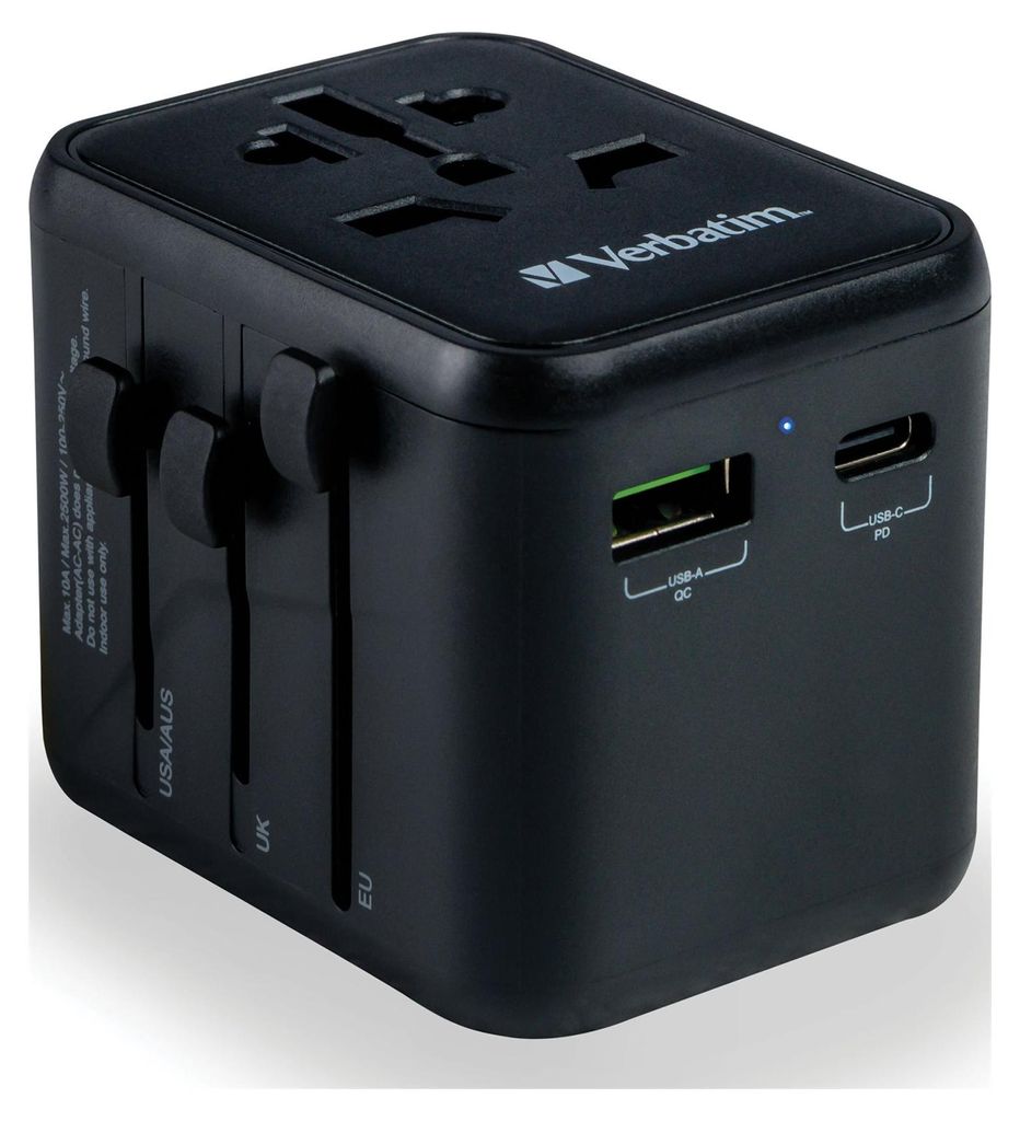 Laderadapter, universeel, geschikt voor reizen, model Productafbeelding 