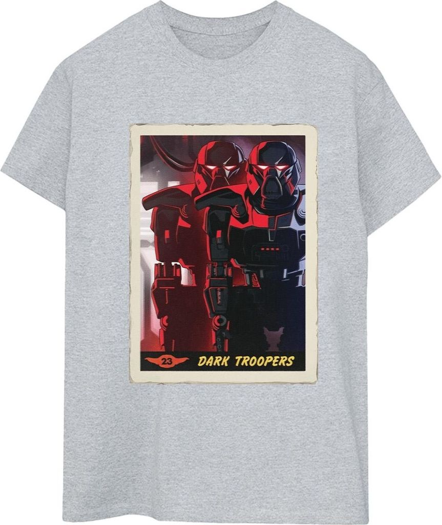 Star Wars - "The Mandalorian" T-Shirt für Damen BI45852 (S) (Grau)