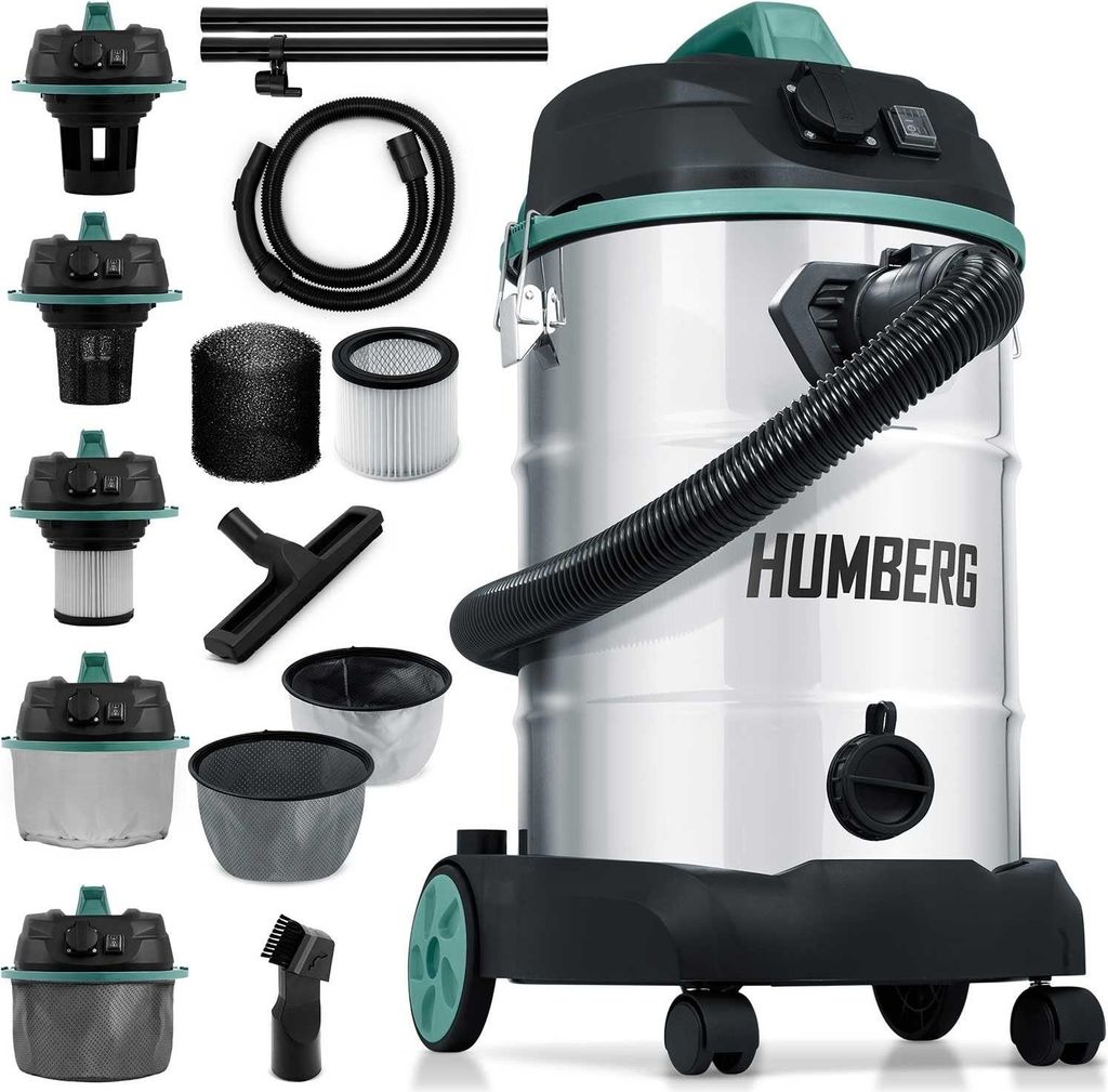 Aspirapolvere industriale 30L 1600W HM-402 Immagine del prodotto 