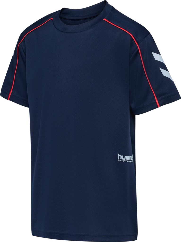 Hummel Hmljr t-shirt s/s - dress blues, Größe:158