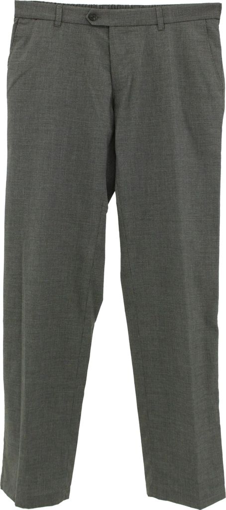 28911 Eurex by Brax, Til S, Herren Jeans Hose Chino, weich fallendes Stoffgewebe, grey kariert, W 36 L 34