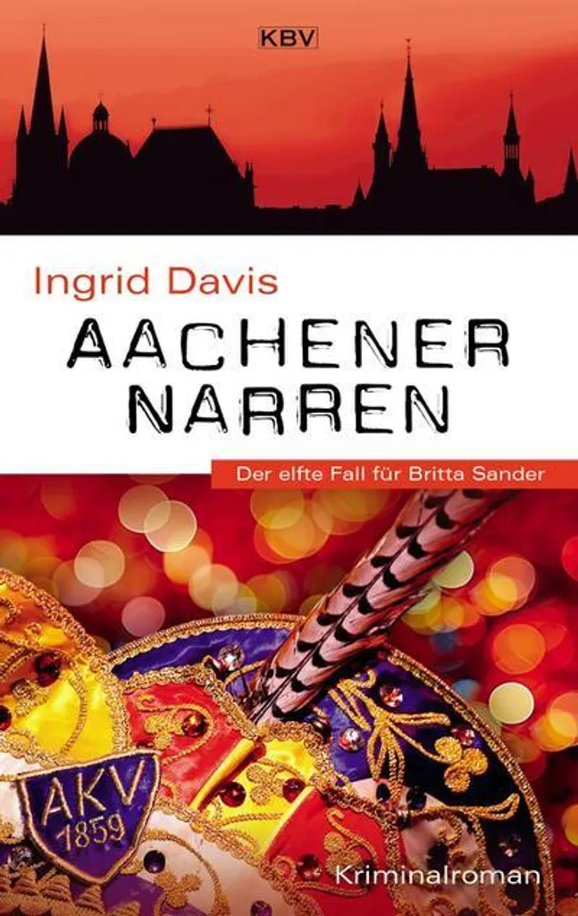 Aachener Narren en Céramique Peinte à la Main - Objet d'Art de 20cm