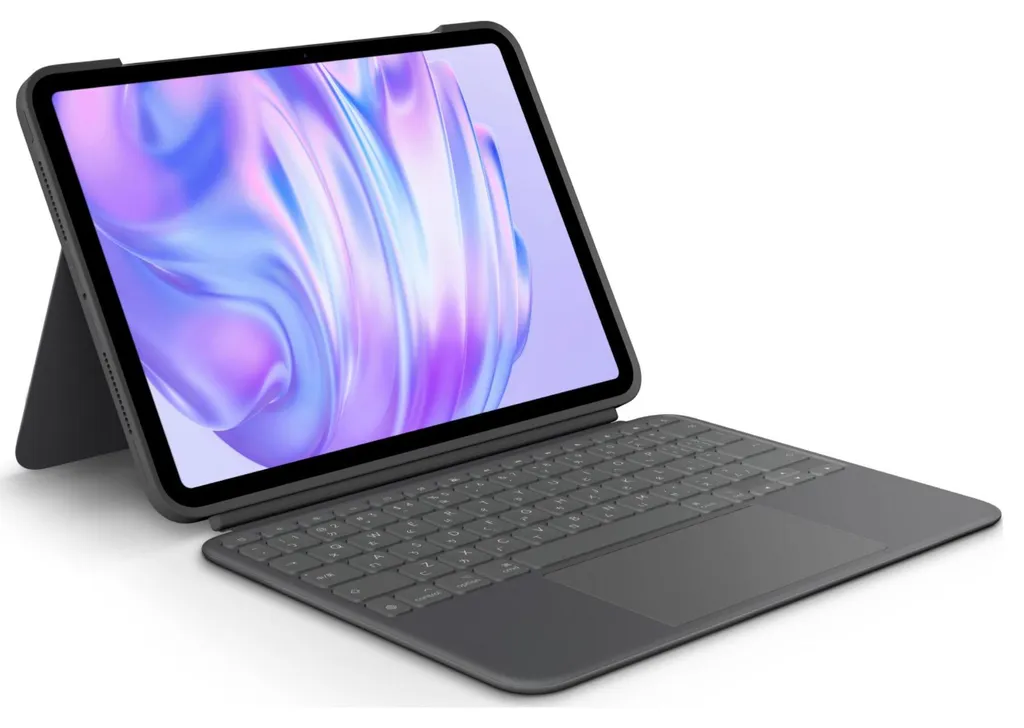 Logitech Combo Touch iPad Pro 11 M4 Clavier QWERTZ Suisse Graphite 920-012769