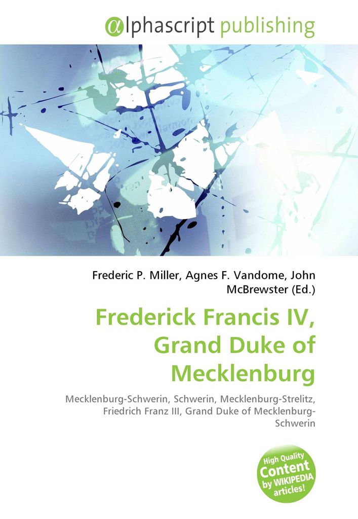 Frederick Francis IV, Grand Duke of Mecklenburg