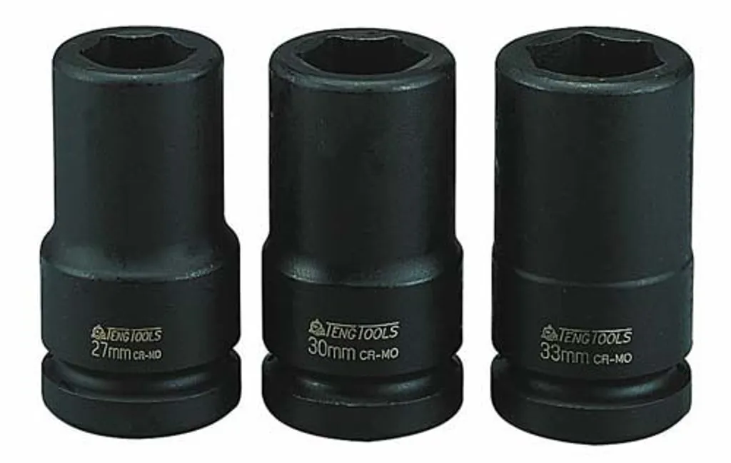 TengTools 19mm Bussola Profonda a Impulsi 3/4" | Qualità Svedese Certificata