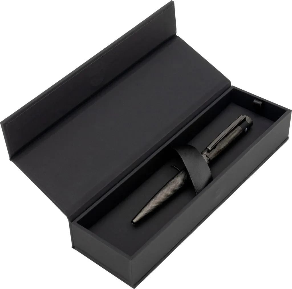 Stylo bille vert Loop - Hugo Boss HSW3674D design en métal de luxe