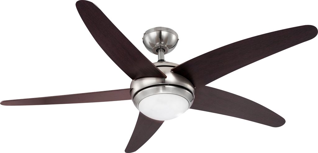 Globo Lighting Ventilator Metall Nickel matt, 1x E14 Produktbild 