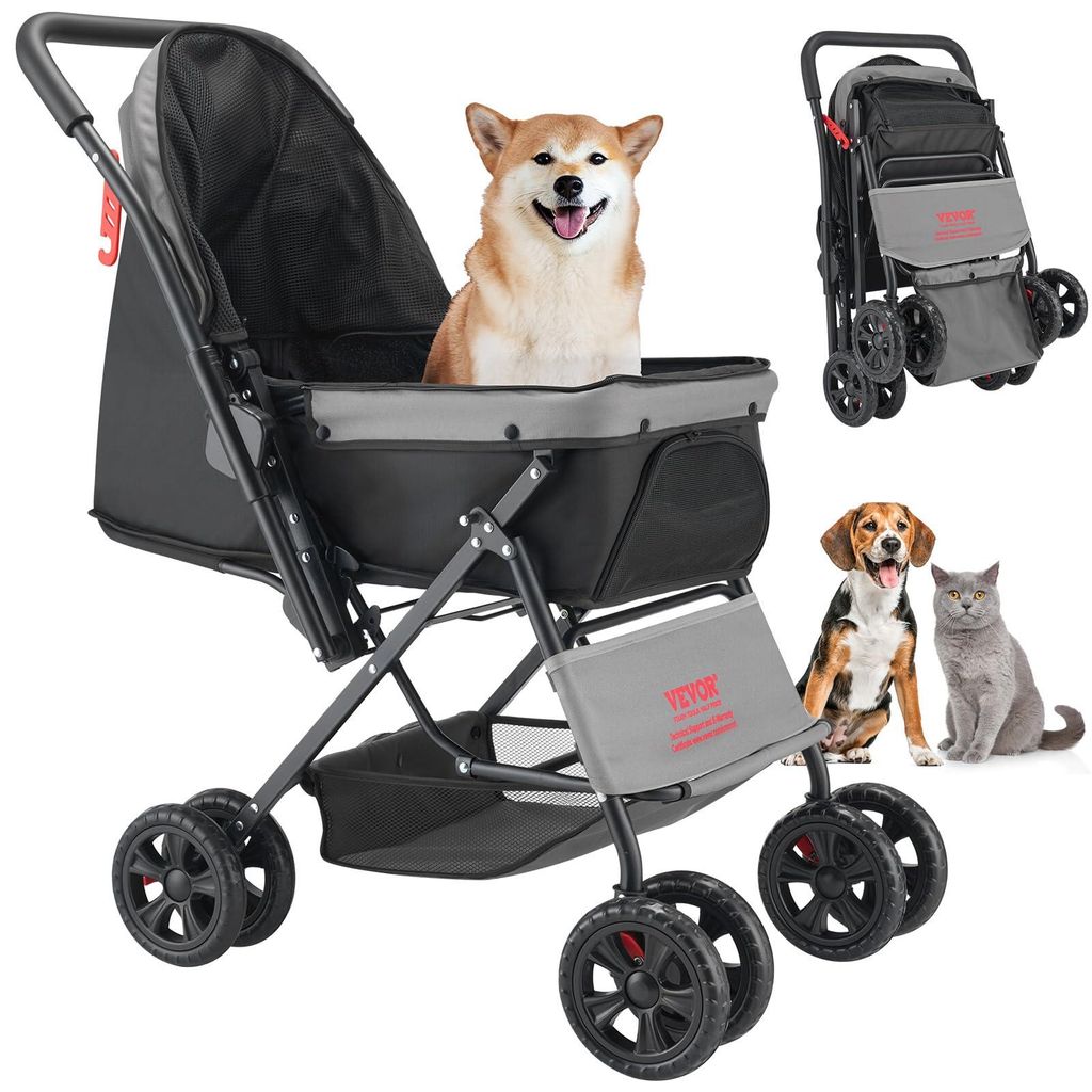 Passeggino per cani VEVOR, capacità di carico di 20 kg, Immagine del prodotto 
