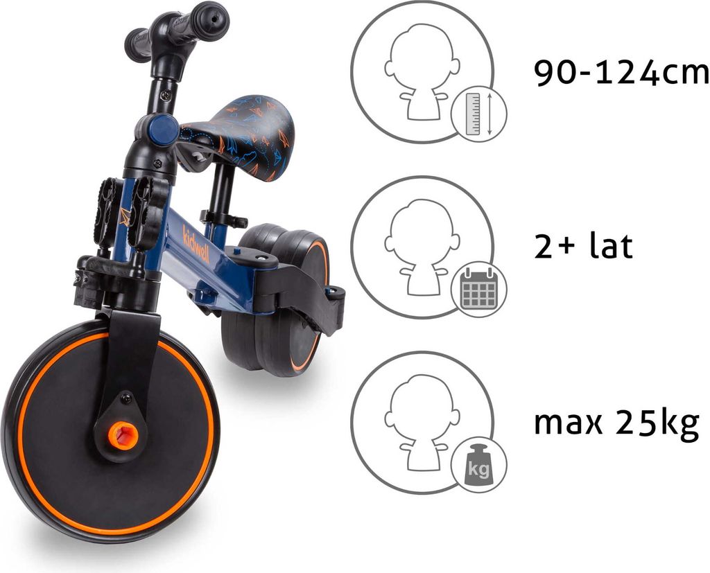Rowerek 3w1 PICO Plane dla maluszka 2+ Zdjęcie produktu 7