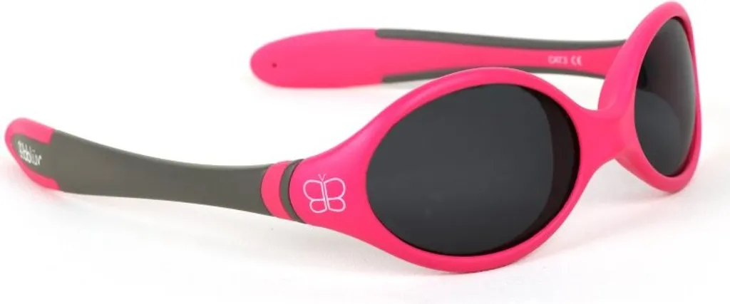 Lunettes de soleil bébé pour plage et montagne Sölar Pink rose dès 1 an