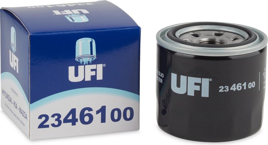 Ölfilter UFI 23.461.00 Anschraubfilter für HYUNDAI Tucson (TL, TLE) für KIA SPORTAGE (SL) für MAZDA 6 Kombi (GH) für MITSUBISHI Lancer VIII Sc...