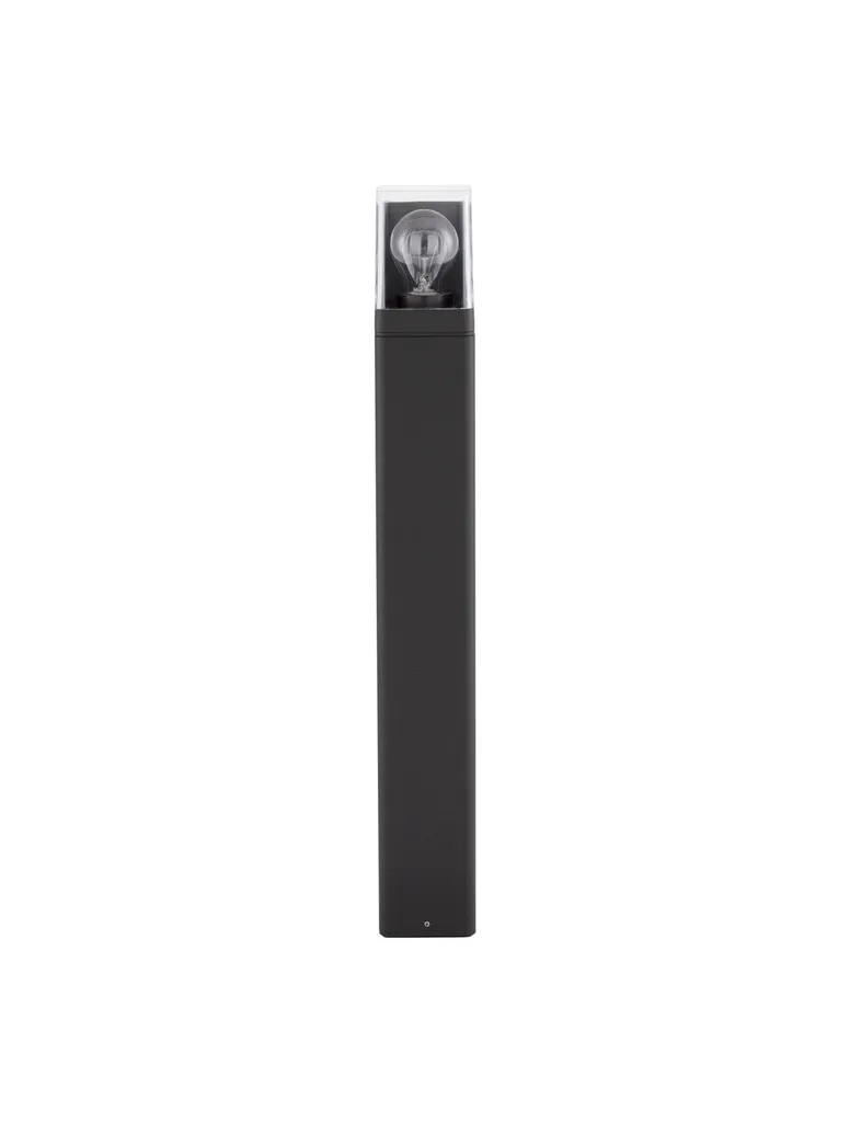 Nova Luce SELENA Lampe d'allée Design Moderne en Aluminium Gris Anthracite