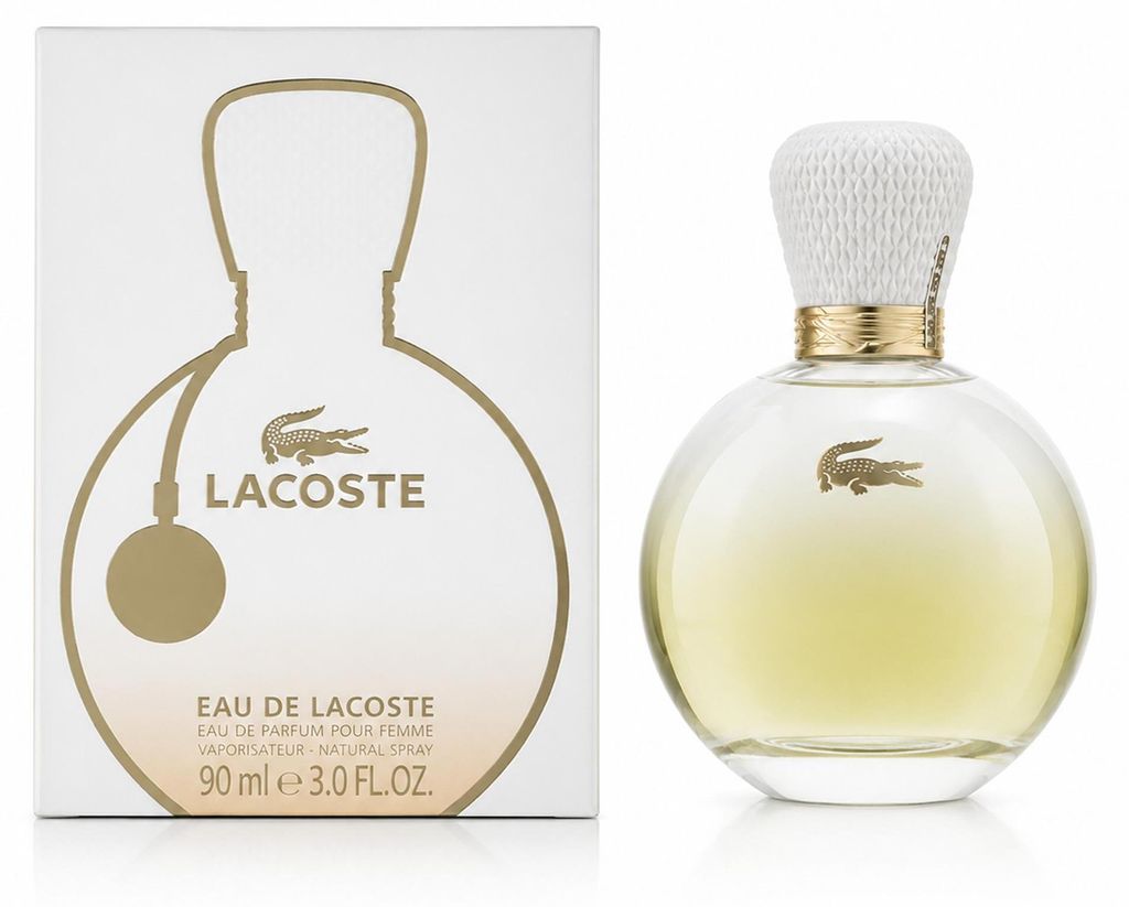 Lacoste Eau de Femme, Frauen, 90 ml, Spray, ALCOHOL, PARFUM Produktbild 