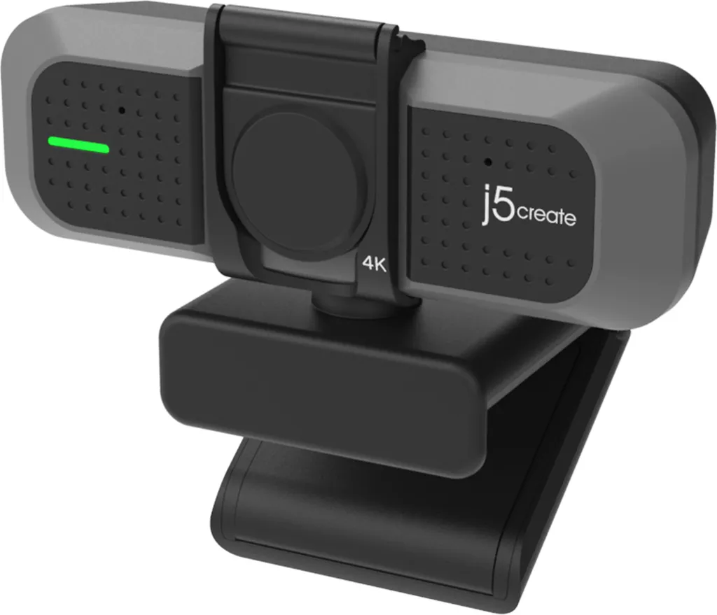 Webcam 4K Ultra HD pour Visioconférence Professionnelle et Streaming Live - 4