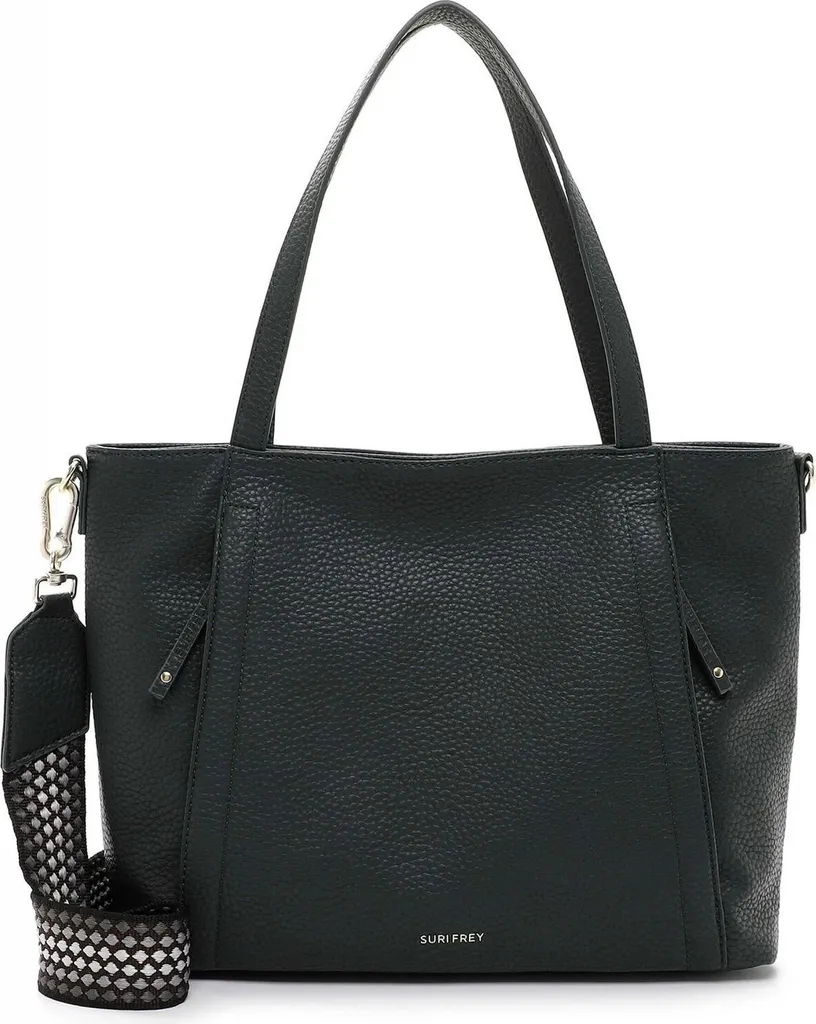 SURI FREY Cory Borsa Shopper Darkforest: Grande e Resistente Vegan