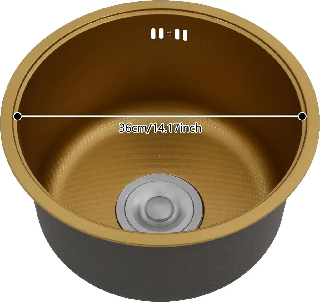 Lavello Oro Inox Ecologico - Vasca Singola AISI 304 Spazzolato