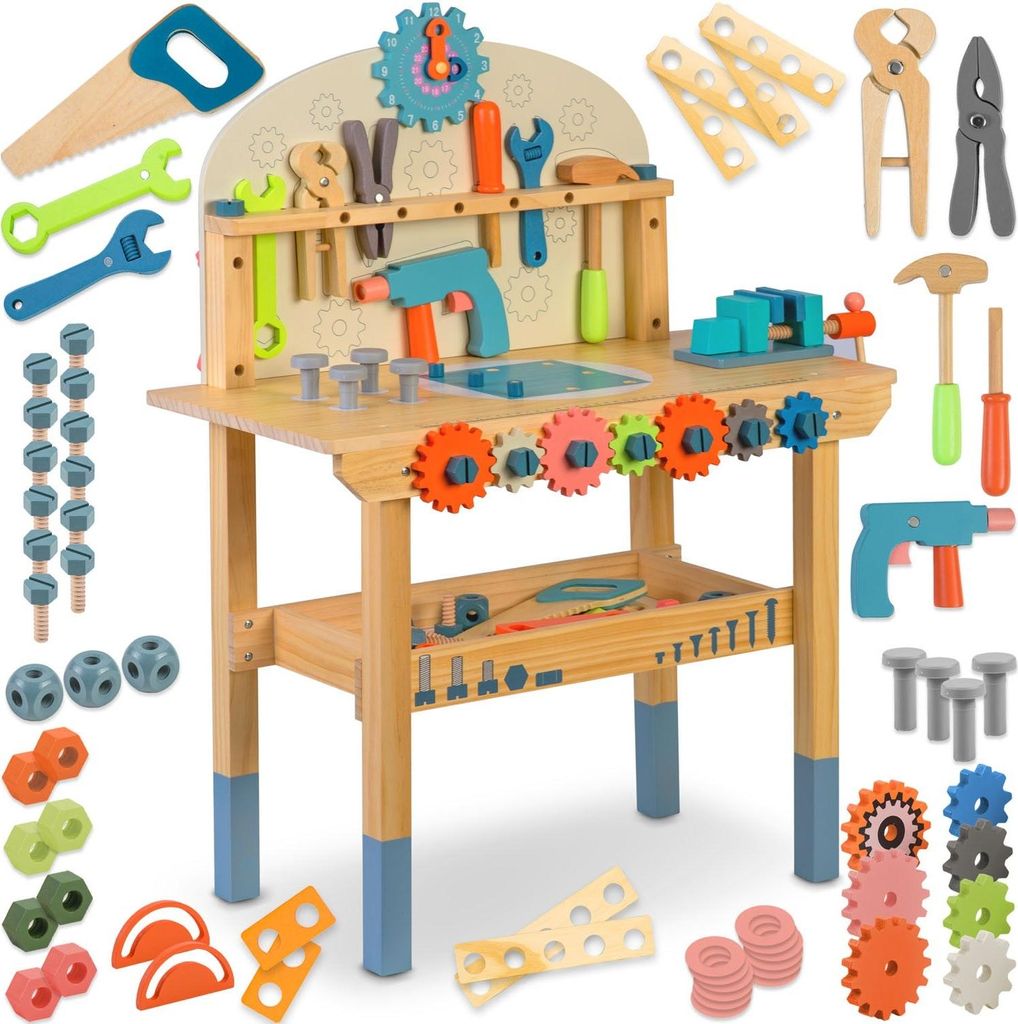 Holzwerkstatt mit Werkzeugen RK-876 Ricokids