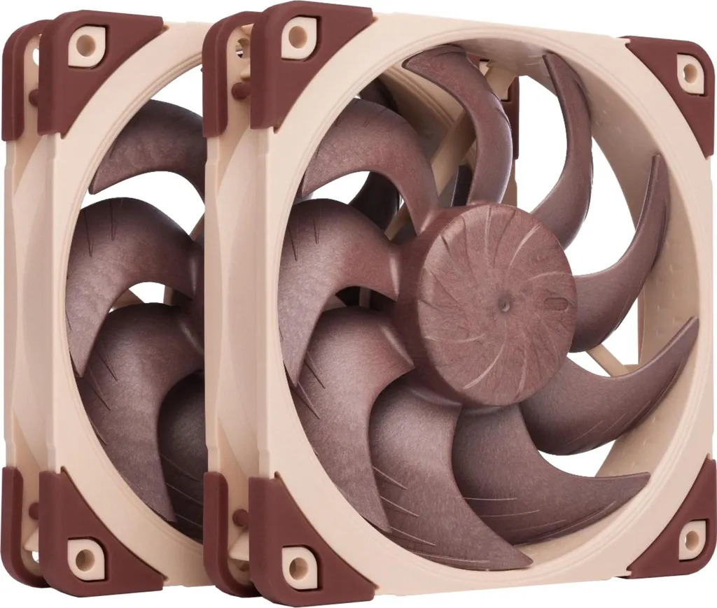 Noctua NF-A12x25 G2 PWM Sx2-PP Set 2 Ventole 120mm - Raffreddamento Elite